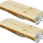 Natural Wooden Bird Perch (2 Packs)