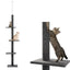 Pawz Road Adjustable 4-Tier Cat Tree – Tall Floor-to-Ceiling Activity Center