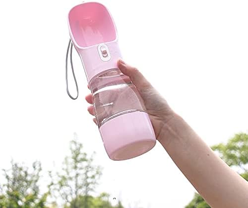 Portable 2-in-1 Pet Water and Food Bottle