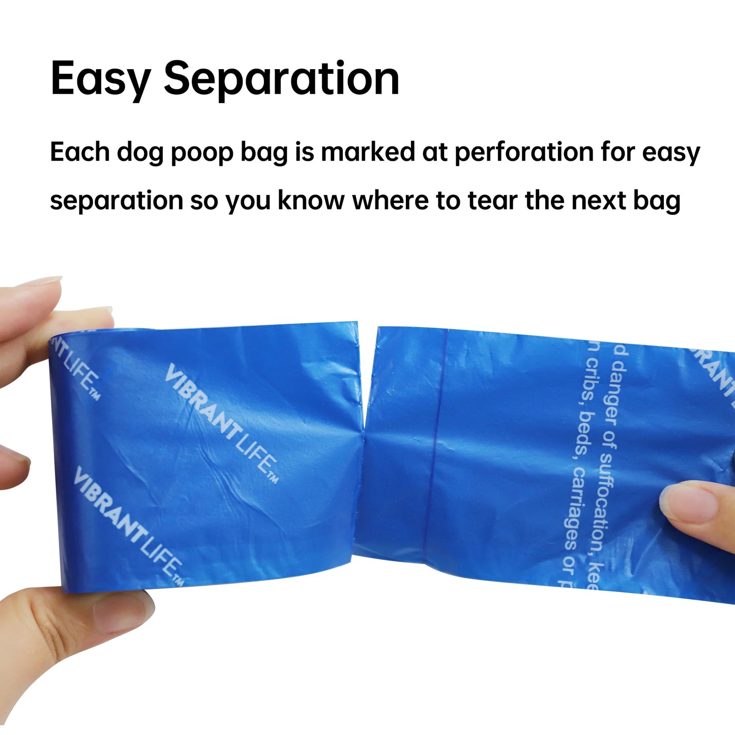 (8 Pack)  Dog Poop Bags, Leak Proof, Strong Waste Bag for Dogs, 15 Count