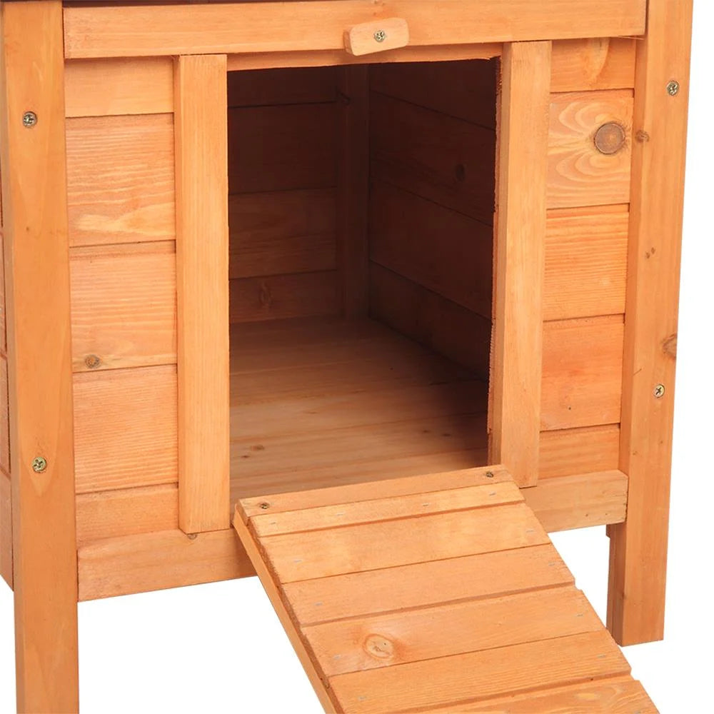 20" Wooden Waterproof Rabbit Hutch