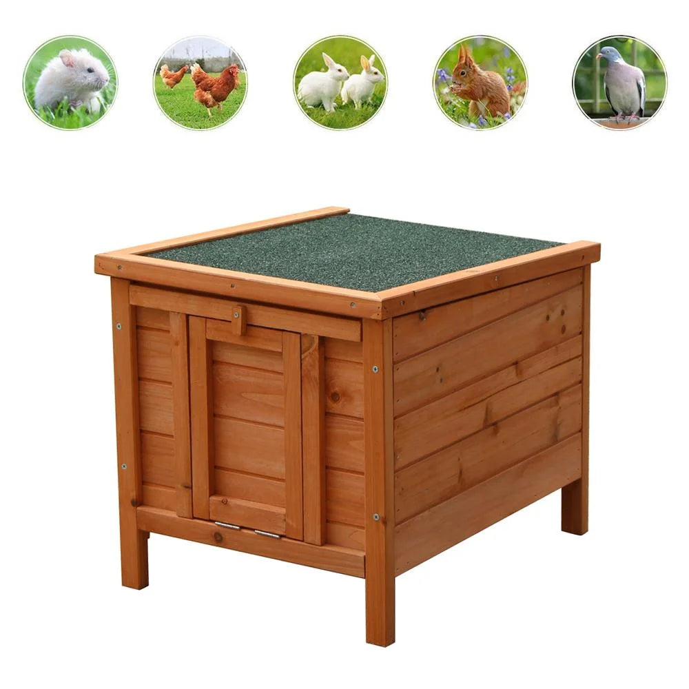 20" Wooden Waterproof Rabbit Hutch