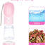 Portable 2-in-1 Pet Water and Food Bottle