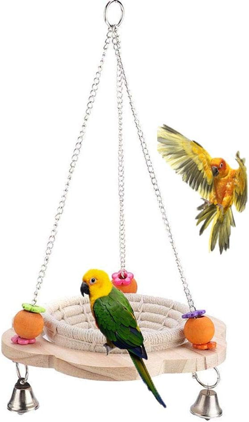 Cozy Bird Nest Swing – Natural Comfort & Fun