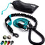 Heavy-Duty Bungee Leash for Dogs – Anti-Pull, Reflective, 5.5ft (Teal)