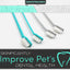 Dog Toothbrush Dual Headed Design Dental Toothbrushes for Small & Large Dogs, 4 or 8 Counts Pack