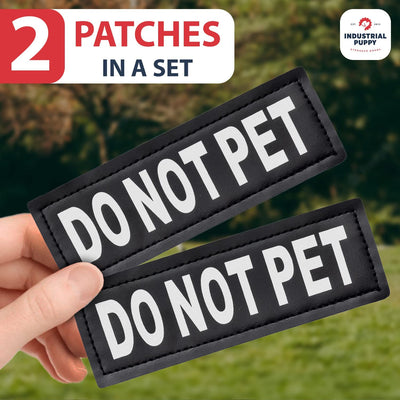 "DO NOT PET" Reflective Patch – Safety & Visibility for Service Dogs