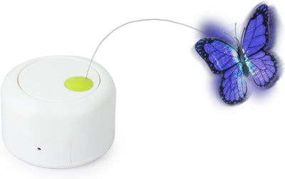 Motion-Activated Cat Toy: Butterfly Fun with 360° Rotation