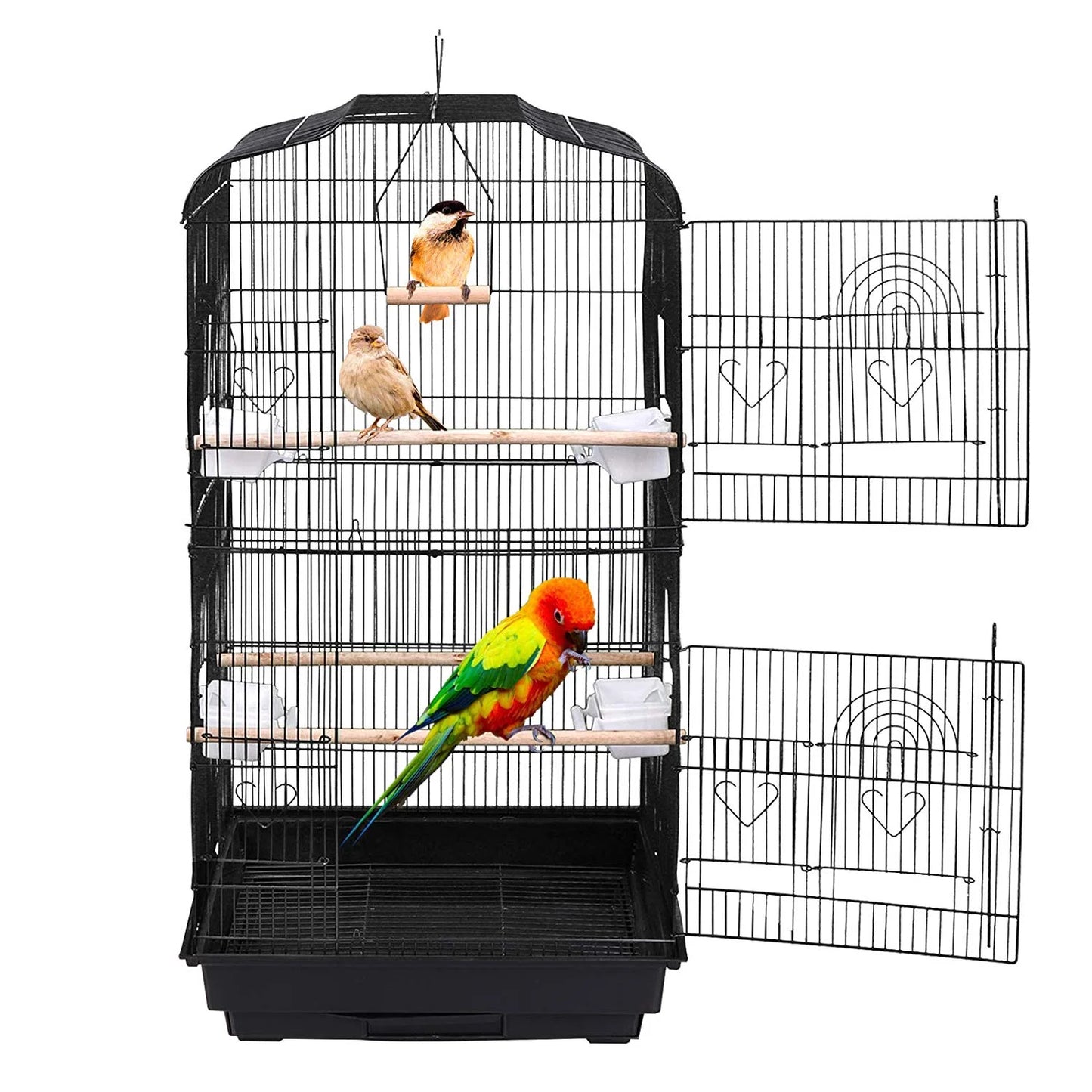 59.3'' Spacious & Sturdy Flight Cage – Perfect for Small to Mid-Sized Birds