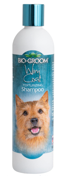 Bio-Groom Wiry Coat Shampoo – Residue-Free, Tearless, and Texturizing - 12 Fl Oz 1-Pack