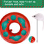 Cat Toys, Cat Toys for Indoor Cats,Interactive Kitten Toys Roller Tracks with Catnip Spring Pet Toy with Exercise Balls Teaser Mouse (Red)