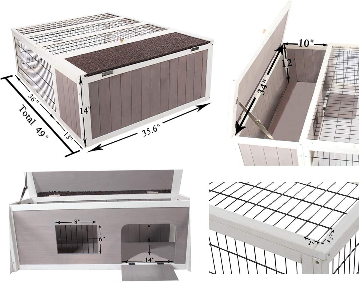 Spacious & Secure Small Animal Enclosure