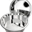 Dog Bowls Set - Non-Slip Bottom - No Spill Design - Dishwasher Safe - for Small and Large Pets - Stainless Steel Water Bowl - Pet Dishs - Steel Bowls - Doggie Bowl - (Small 5.5”)