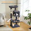 PEQULTI 45.7” Multi-Cat Tree – Spacious, Cozy & Fun!