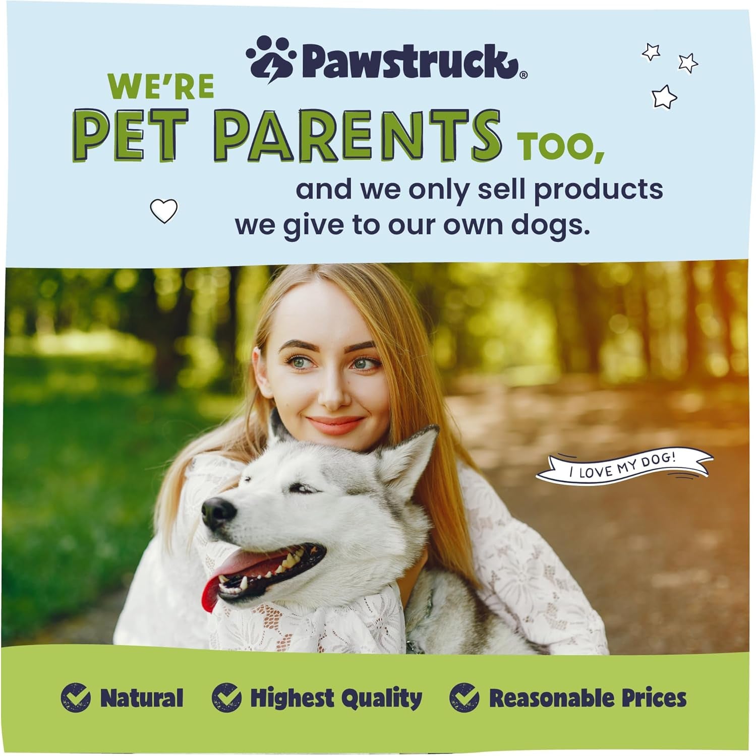 Pawstruck Daily Dental Chews – Natural Oral Care for Dogs (Made in USA)